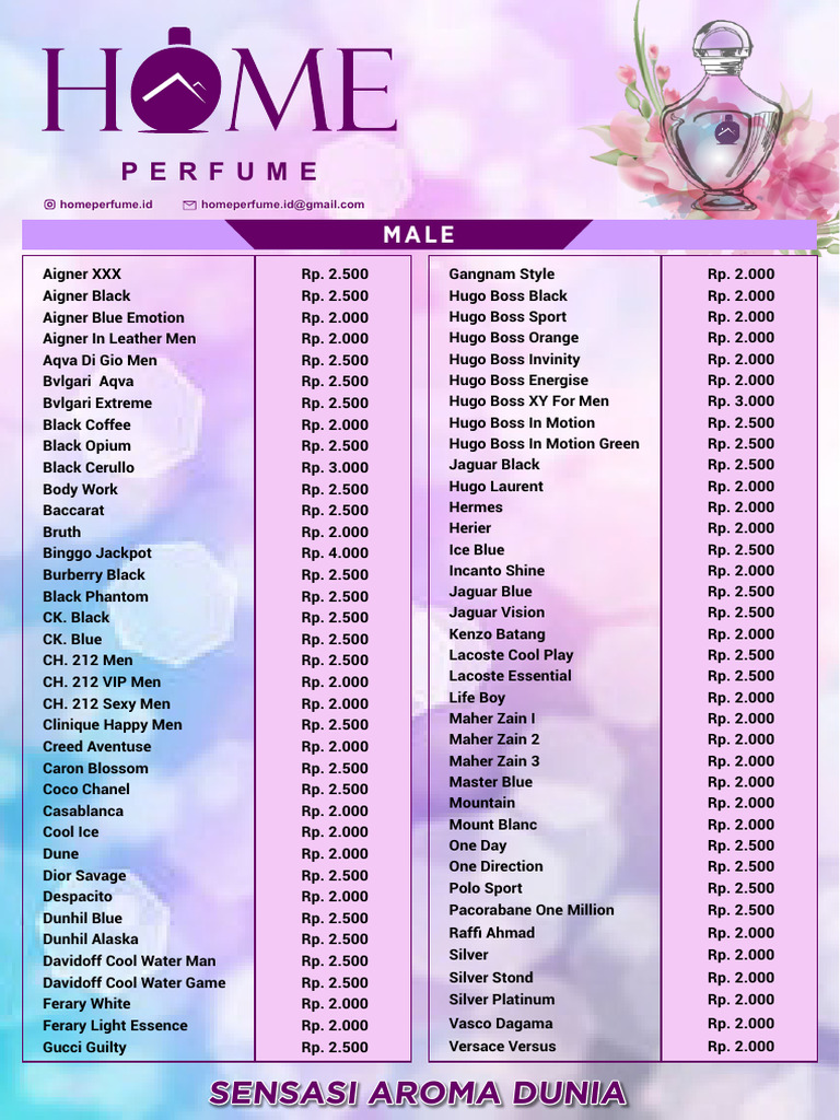 Home Perfume PDF
