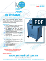 Concentrador de Oxigeno Phillips Everflo - Sesmedical