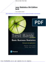 Full Download Basic Business Statistics 5th Edition Mark Test Bank