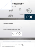 Masa Gravitacional y Masa Inercial