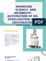 Enhancing Efficiency and Reliability: Automation of Oil Desalination and Dehydration Process