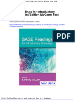 Full Download Sage Readings For Introductory Sociology 1st Edition Mcgann Test Bank