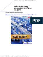 Full Download Essentials of Understanding Psychology Canadian 5th Edition Feldman Test Bank