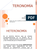 HETERONOMÍA(MONICA)