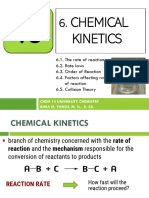 6 Chemical Kinetics