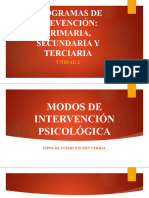 Diapositivas Tipos de Intervención Psicológica