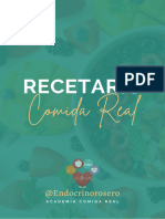 Recetario Curso Sana Tu Metabolismo