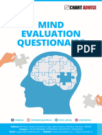 Mind Evaluation Questionaire - 12