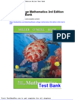 Full Download Basic College Mathematics 3rd Edition Miller Test Bank