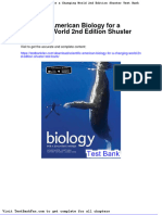 Full Download Scientific American Biology For A Changing World 2nd Edition Shuster Test Bank