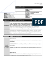 Component One: Organizational Information