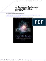 Full Download Digital Planet Tomorrows Technology and You Complete 10th Edition Beekman Test Bank