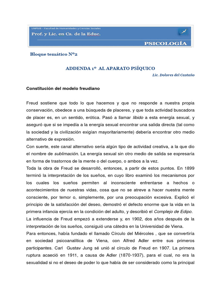 Complejo de Edipo en Freud | PDF | Complejo de Edipo | Sigmund Freud