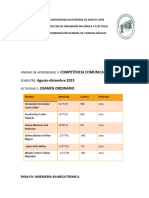 Actividad Fundamental 2 - Examen Ordinario