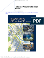 Full Download Discovering Gis and Arcgis 1st Edition Shellito Test Bank