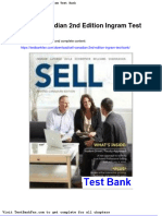 Full Download Sell Canadian 2nd Edition Ingram Test Bank