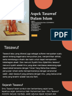 Kelompok 8 - Aspek Tasawuf Dalam Islam