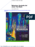 Full Download Consumer Behaviour Australia 3rd Edition Solomon Test Bank