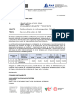 1511 - OPP - Certificacion de Credito Presupuestario Mete 152