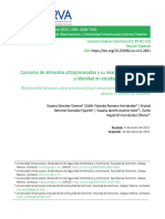 Consumo de Alimentos Ultraprocesados y Su Relación Con Sobrepeso y Obesidad en Estudiantes Universitarios