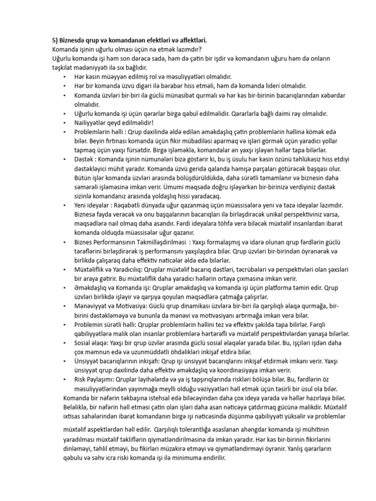 Qrup Işi | PDF