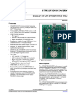 STMicroelectronics STM32F3DISCOVERY. Datasheet