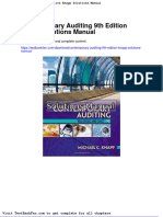 Full Download Contemporary Auditing 9th Edition Knapp Solutions Manual
