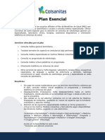 Coberturas - Plan EsencialCols