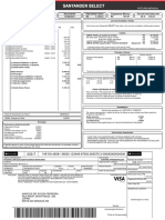 Fatura Santander Visa