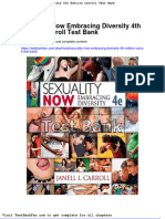 Full Download Sexuality Now Embracing Diversity 4th Edition Carroll Test Bank