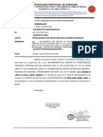 Carta #001 Pronunciamiento Sobre Precios Actualizados