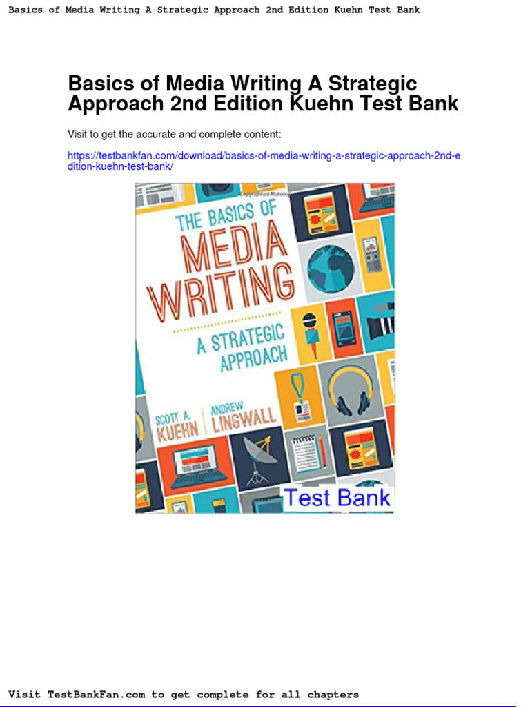 Full Download Basics of Media Writing A Strategic Approach 2nd Edition