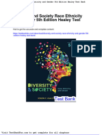 Full Download Diversity and Society Race Ethnicity and Gender 5th Edition Healey Test Bank