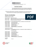 Programa de XXXIII Convención