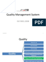 ISO 9001 Quality Management System Documents