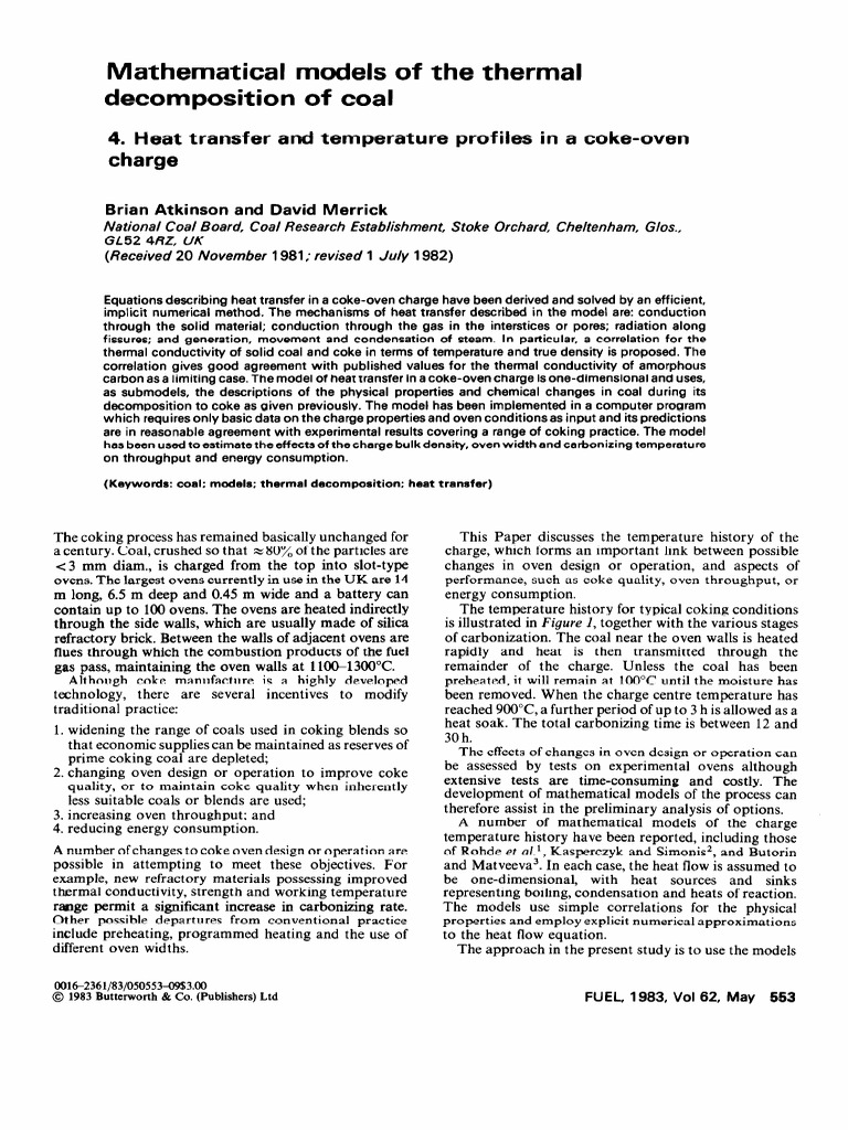 Atkinson 1983 | PDF