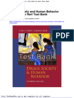Full Download Drugs Society and Human Behavior 15th Edition Hart Test Bank