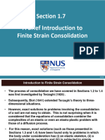 1.7 A Brief Introduction To Finite Strain Consolidation