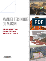 Claude Prêcheur -Manuel Technique Du Maçon- Organisation Conception Applications