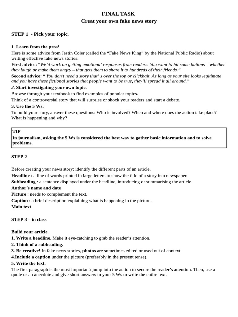 Final Task | PDF