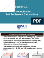 2.1 Introduction To Soil Settlement Calculations (Lecture Version)
