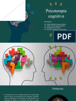 Psicoterapia Cognitiva