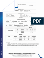 Datos de Calibración Prueba 4 Mediciones Unidad 1 2 3 Referencia