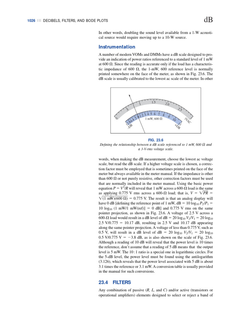 Decibels and Filter Basics Explained | PDF | Electronic Filter | Low ...