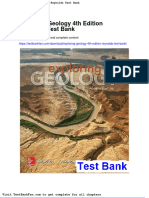 Full Download Exploring Geology 4th Edition Reynolds Test Bank