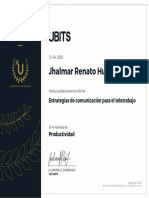 Comunicacion Teletrabajo Certificado