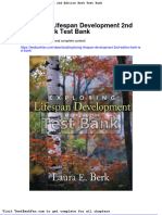 Full Download Exploring Lifespan Development 2nd Edition Berk Test Bank