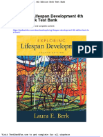 Full Download Exploring Lifespan Development 4th Edition Berk Test Bank