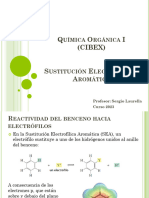 7 Sustitucióin Electrofílica Aromática