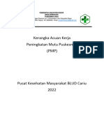 Kerangka Acuan Kerja Peningkatan Mutu Puskesmas Based 5 Bab Akre